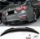 Bmw M4 F82 Psm Style Real Carbon Fiber Boot Trunk Lip Spoiler