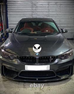 Bmw M4 Genuine Real Carbon Fibre Kidney Grilles With Badge Grill Emblem F82 F83
