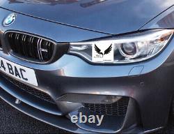Bmw M4 Genuine Real Carbon Fibre Kidney Grilles With Badge Grill Emblem F82 F83
