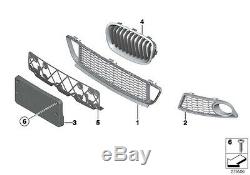 Bmw New Genuine 1 F20 F21 12-15 Front M Sport Bumper Lower Grill Set Of Three