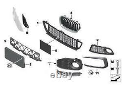 Bmw New Genuine 1 F20 F21 15-16 Front M Sport Bumper Lower Grill Set Of Three