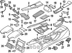 Bmw New Genuine 3 4 F30 F31 F32 F34 Center Piano Black Console Trim Panel Rhd