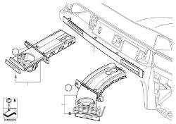 Bmw New Genuine 3 E90 E91 E92 E93 Cup Holder Assembly Black Rhd Pair Set