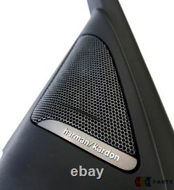 Bmw New Genuine 3 F30 F31 Front Door Harman Kardon Speaker Tweeter Cover Pair