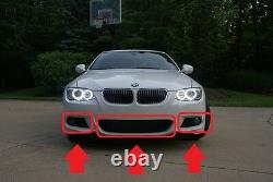 Bmw New Genuine 3 Serie E92 E93 LCI M Sport Front Bumper Lower Grilles Mesh Set