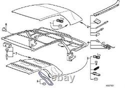 Bmw New Genuine 3 Series E36 Cabrio Roof Top Insert Repair Kit 8211902