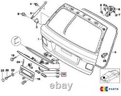 Bmw New Genuine 3 Series E46 Touring Trunk LID Grip With Key Button Primed