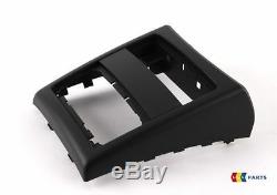 Bmw New Genuine 3 Series E90 E91 05-12 Rear Center Console Black Cover 7145681