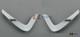 Bmw New Genuine 4 Series F32 Chrome Wing Fender Grille Trim Pair Left Right