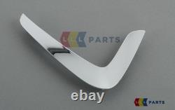 Bmw New Genuine 4 Series F32 Chrome Wing Fender Grille Trim Pair Left Right