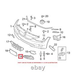 Bmw New Genuine 4 Series F32 F36 Front Bumper Grilles Race Package Trim Pair Set