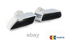 Bmw New Genuine 5 F10 M Sport Rear Diffuser Double Wide Exhaust With Tailpipes