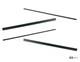 Bmw New Genuine 5 Series E34 Front And Rear Lower Door Weather Strip Set