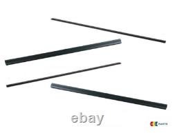 Bmw New Genuine 5 Series E34 Front And Rear Lower Door Weather Strip Set