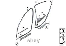 Bmw New Genuine 5 Series F10 F11 Front Door Seal Edge Protector Trim 7278503