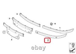 Bmw New Genuine 7 E65 E66 2005/03 2009 Front Bumper Molding Guard Pdc Left