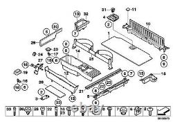 Bmw New Genuine E70 Series X5 07-13 Black Interior Loading Sill Cover 6955000