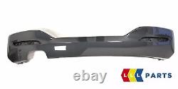 Bmw New Genuine F20 F21 14-17 M Sport Bumper Diffuser With Double Muffler Hole