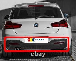 Bmw New Genuine F20 F21 14-17 M Sport Bumper Diffuser With Double Muffler Hole