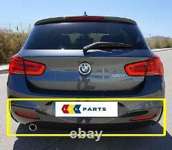 Bmw New Genuine F20 F21 14-17 M Sport Bumper Diffuser With One Muffler Exhaust