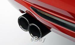 Bmw New Genuine F20 F21 F22 F33 F30 F31 Exhaust Tail Pipe Trim Black Set Of Two