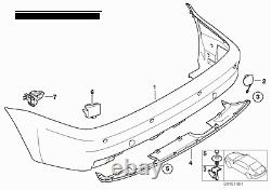 Bmw New Genuine M3 Series E46 M3 Rear Diffuser Twin Exhaust 2694730