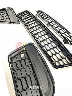 Bmw New Genuine X3 F25 2010-2014 M Sport Front Bumper Grill Mesh Set Of 4 Pieces