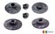 Bmw New Genuine X5 Series E70 Rear Spring Upper Lower Pad Set 6 Parts