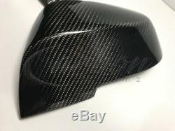 Bmw Real Carbon Fibre Wing Mirror Covers for 1/2/3/4 F Series F21/F30/F32/F33/M2