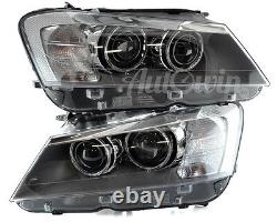 Bmw X3 Series F25 Bi-xenon Headlight Left And Right Side Genuine Oem New