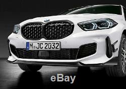 Brand New Genuine BMW F40 Diamond Pattern Shadowline Kidney Grilles 51138080490