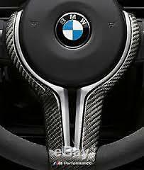 Brand New Genuine BMW M3/M4 M Performance Gloss Carbon Steering Wheel Trim