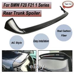 Carbon Fibre M Performance Rear Trunk Lip Spoiler Fit For BMW F20 F21 1Series