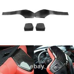 Carbon Fibre Seat Back Covers for BMW F80 M3 F82 F83 M4 Real Carbon