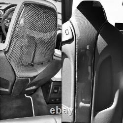Carbon Fibre Seat Back Covers for BMW F80 M3 F82 F83 M4 Real Carbon
