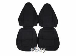 Custom Made 1996 2002 BMW Z3 Real Leather Seat Covers Black for Standard seats
