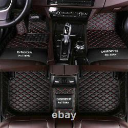 Custom Made Leather Car Floor Mat For BMW 5 Series, 7 Series