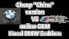 Difference Between Cheap Vs Genuine Bmw Hood Emblems And Install Less Than 2 Min Video
