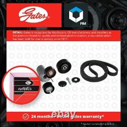 Drive Belt Kit fits BMW 118D 2.0D 06 to 13 Set Gates Genuine Quality Guaranteed
