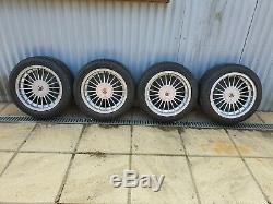 E30 Bmw Genuine 16 Alpina Staggered Alloy Wheels, New Tyres Mint Set, 3 Keys