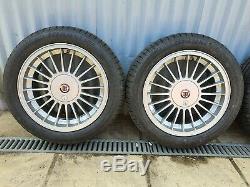 E30 Bmw Genuine 16 Alpina Staggered Alloy Wheels, New Tyres Mint Set, 3 Keys