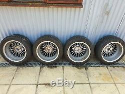 E30 Bmw Genuine 16 Alpina Staggered Alloy Wheels, New Tyres Mint Set, 3 Keys