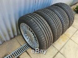 E30 Bmw Genuine 16 Alpina Staggered Alloy Wheels, New Tyres Mint Set, 3 Keys