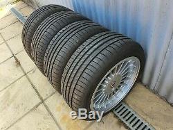 E30 Bmw Genuine 16 Alpina Staggered Alloy Wheels, New Tyres Mint Set, 3 Keys