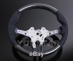 EXPRESS Genuine 3D Carbon Steering Wheel Alcantara for BMW M2 M3 M4 F80 F82 F87