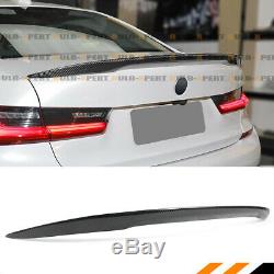 FOR 19-2020 BMW 330i M340i G20 HIGHKICK VIP REAL CARBON FIBER TRUNK SPOILER WING
