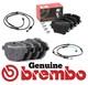 For Bmw 520d G30 Genuine Brembo Front & Rear Brake Pads With 2 Sensors New