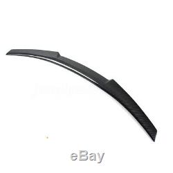 For 06-11 Bmw E90 3 Series Sedan & M3 Carbon Fiber Trunk Spoiler Wing M4 Style