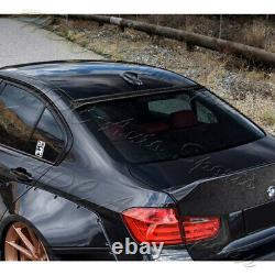 For 12-18 BMW 3-Series F30 F80 Sedan Real Carbon Fiber Rear Window Roof Spoiler