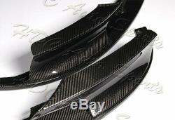 For 12-18 BMW 3-Series M-Sport M-Tech F30 F35 Real Carbon Fiber Front Bumper Lip